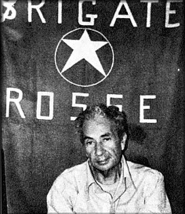 Aldo Moro during his kidnapping